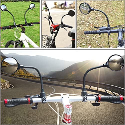 Adjustable Rearview Mirror for E-bike Scooter