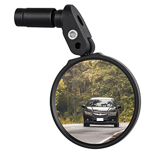 360-Degree Rotating Bike Mirror for Safe Cycling