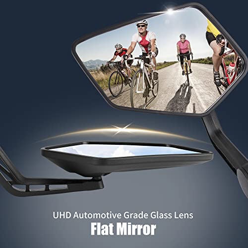 APLSTOW HD Bar End Bike Mirror Pair