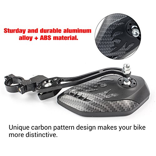 360-Degree Bike Mirrors - 2-Pack for Safety