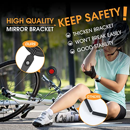 HD Adjustable Rear-View Bike Mirror for Handlebars