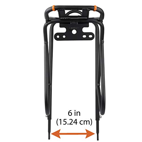 Adjustable Bicycle Touring Carrier with Fender Board