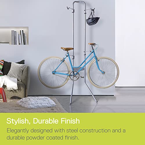 Adjustable Vertical Bike Storage Rack for 2 Bikes