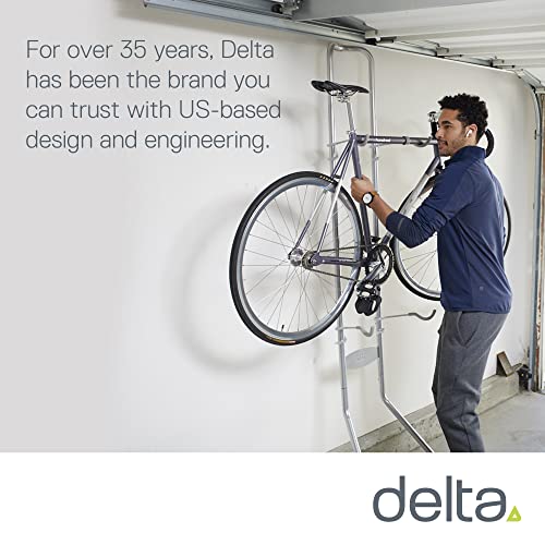 Adjustable Vertical Bike Storage Rack for 2 Bikes
