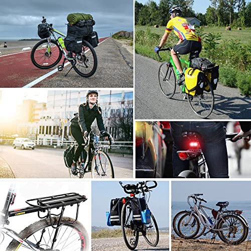 Adjustable Bike Cargo Rack with 110Lb Capacity