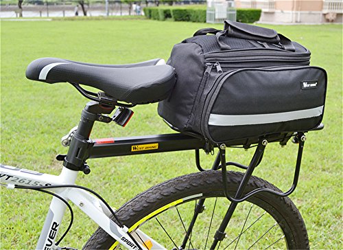 Adjustable Bike Cargo Rack with 110Lb Capacity
