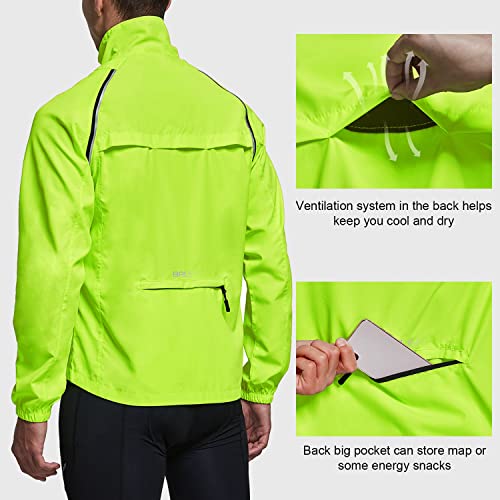 BALEAF Men's Reflective Cycling Jacket