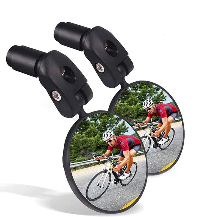 Adjustable Bike Mirrors - 2 Pack