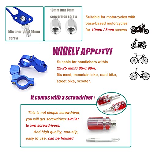 Adjustable Rearview Mirror for Bikes