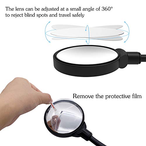 Adjustable Rearview Bike Mirrors for Handlebars