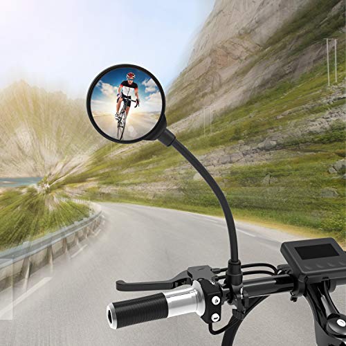 Adjustable Rearview Bike Mirrors for Handlebars