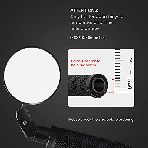 Sanctus 360˚ Road Bike Mirror (2 pcs)