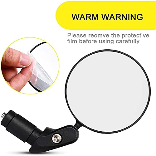 Adjustable Bike Mirrors - 2 Pack