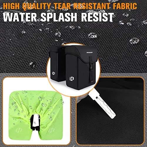 HASAGEI 35L Bike Pannier Set with Rain Cover