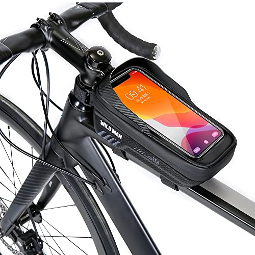 WILD MAN Bike Bag: Waterproof Phone Holder for Bikes