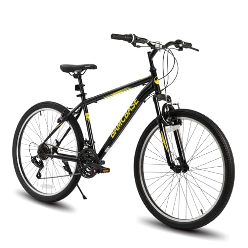Hiland Mountain Bike with 21 Speeds, Steel Frame