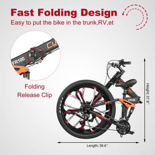 Cyrusher 27-Speed Full Suspension Mountain Bike