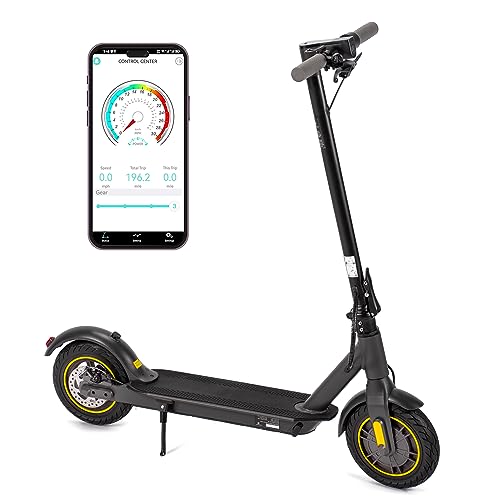 AVPLUS Electric KickScooter, 500W Motor, 10" Tires, Speed 19-22 Mph, 18-22 Miles Range