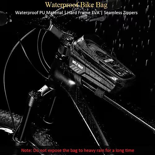 WILD MAN Bike Bag: Waterproof Phone Holder for Bikes