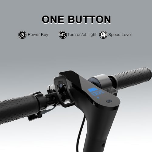 AVPLUS Electric KickScooter, 500W Motor, 10" Tires, Speed 19-22 Mph, 18-22 Miles Range