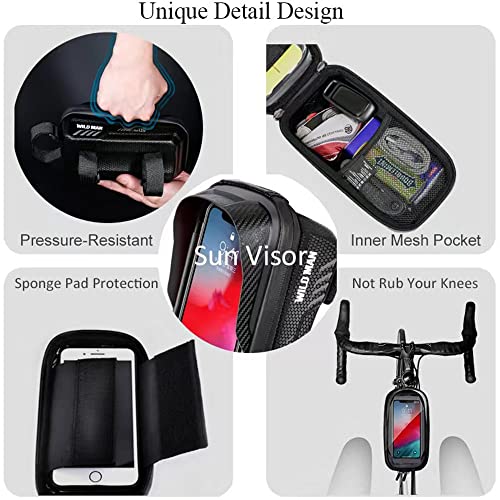 WILD MAN Bike Bag: Waterproof Phone Holder for Bikes