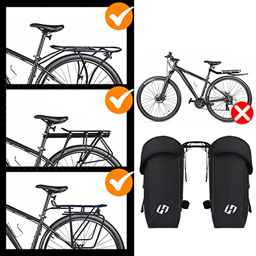HASAGEI 35L Bike Pannier Set with Rain Cover