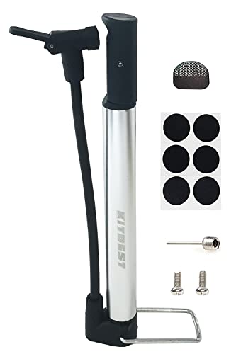 Portable Bike Pump with High Pressure Valves