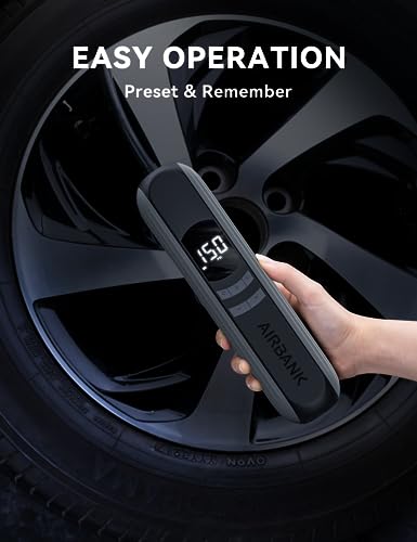 Cordless Bike Tire Inflator with 150PSI