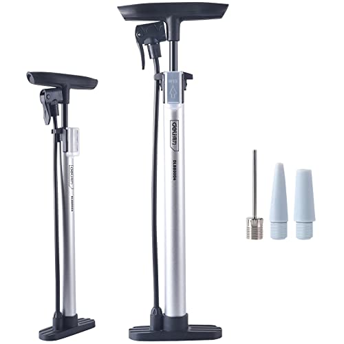 High-Pressure Bike Pump with Dual Valves