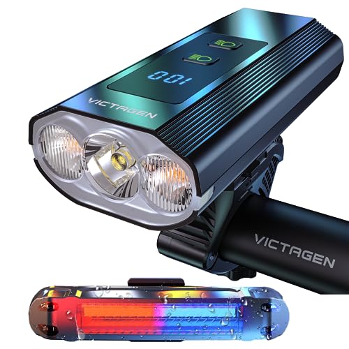 8000 Lumen Victagen Bike Lights & Taillights