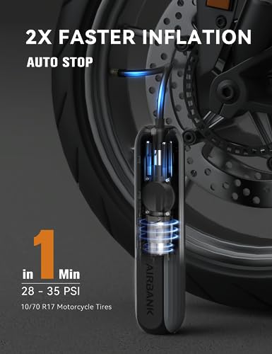 Cordless Bike Tire Inflator with 150PSI