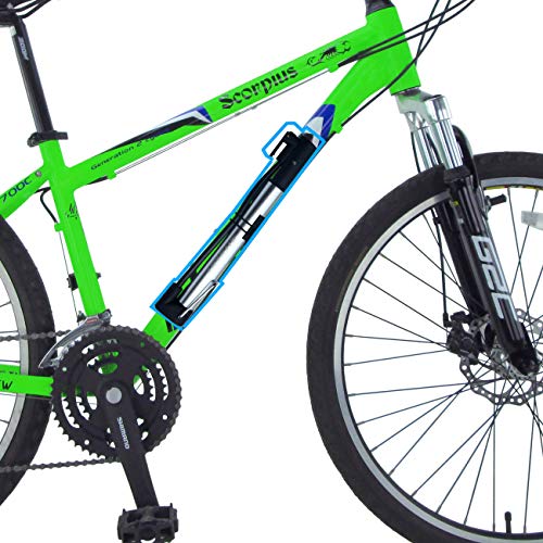 Portable Bike Pump with High Pressure Valves