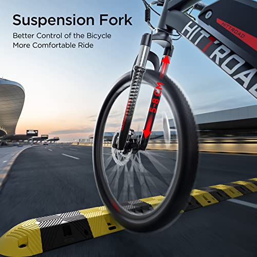 Electric Mountain Bike: Powerful, Fast-Charging, Removable Battery