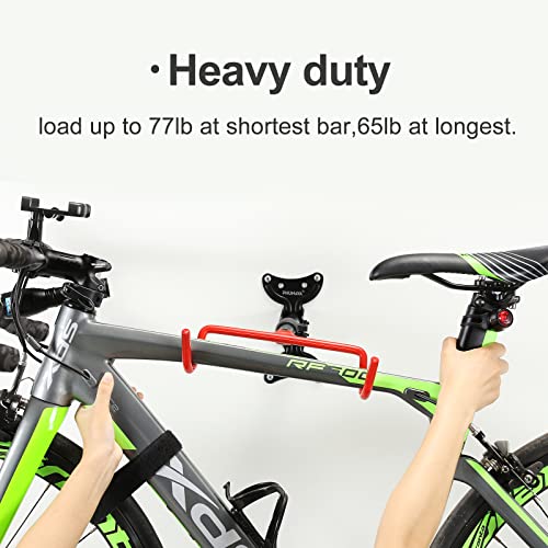 Adjustable Bike Wall Mount for Indoor Storage