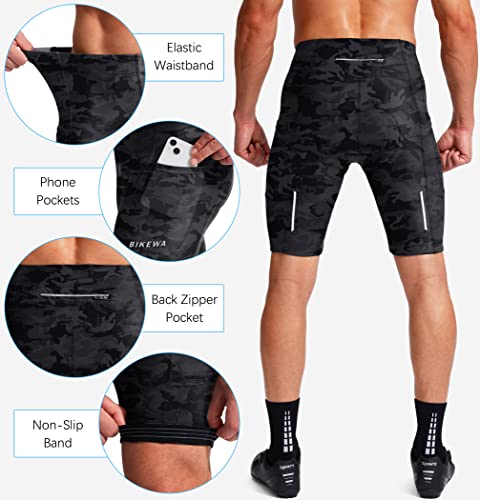 Padded Cycle Shorts with Zipper Pockets (Men's)