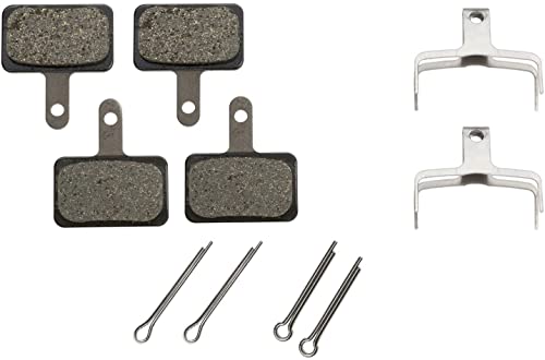 SHIMANO 2 Pairs Disc Brake Pads & Spring B01S-B03S (Resin)