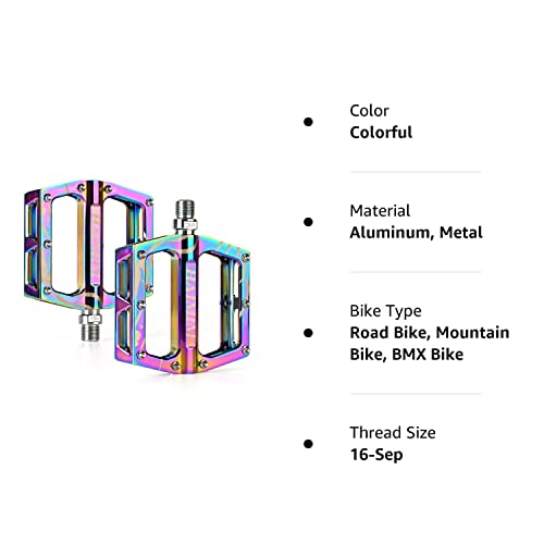 Sealed Bearing Road Bike Flat Pedals