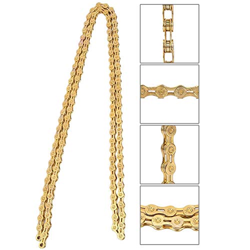 Gold 9 Speed Bike Chain for MTB & Road