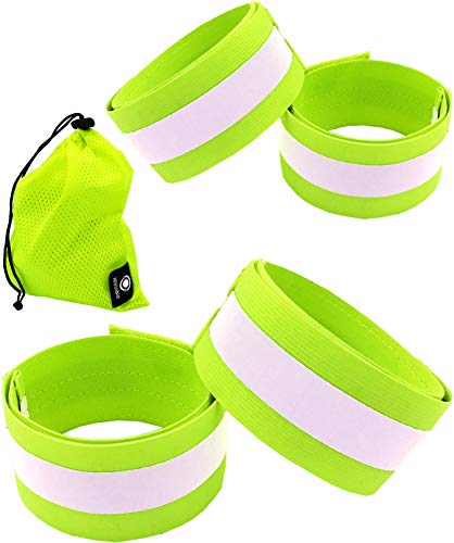 Reflective Gear Set for Cyclists and Runners