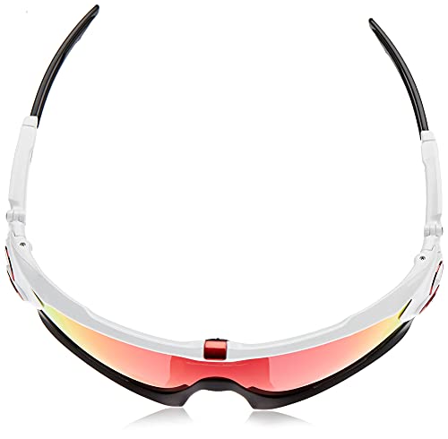 Oakley Jawbreaker Sunglasses, Prizm Road, Polished White/Black