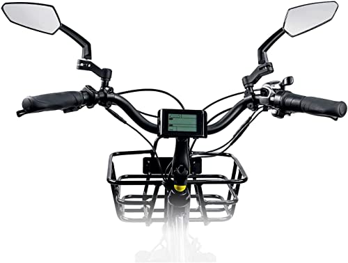 Nightfire Bike Mirrors - 360° Rotatable, Safe & Universal