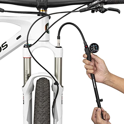 High Pressure Bike Shock Pump for Suspension & Tires