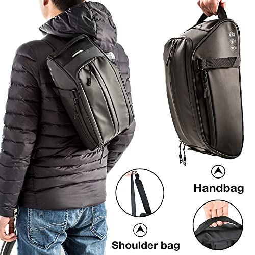 ZIMFANQI Waterproof Rear Bike Rack Bag, 8L