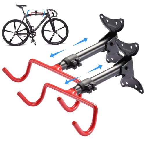 Adjustable Bike Wall Mount for Indoor Storage