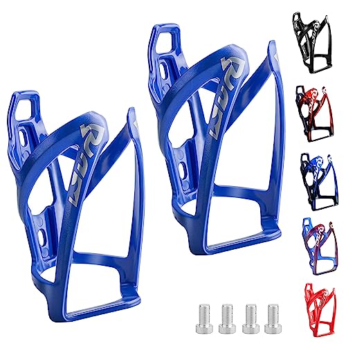Lightweight Suruid Bike Bottle Cage - Blue (2pk)