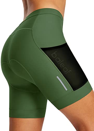 Women's Biking Shorts with Pockets & Gel Padding