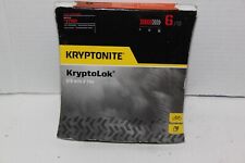 Kryptonite U-lock with cable and bracket