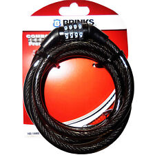 Flexible Steel Combination Cable Lock for Cycling