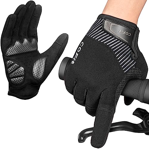 Anti-Slip Full Finger Cycling Gloves for Men and Women