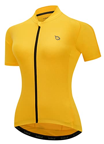Women's UPF50+ Cycling Jersey with Pockets - Orange
